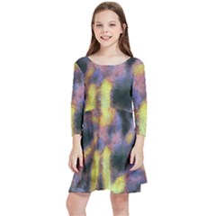 Requiem  Of The Gold  Stars Kids  Quarter Sleeve Skater Dress