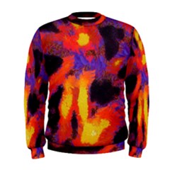 Requiem  Of The Lava  Stars Men s Sweatshirt by DimitriosArt