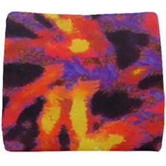 Requiem  Of The Lava  Stars Seat Cushion by DimitriosArt