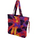 Requiem  of the lava  stars Drawstring Tote Bag View1