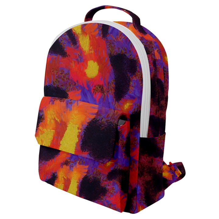 Requiem  of the lava  stars Flap Pocket Backpack (Small)