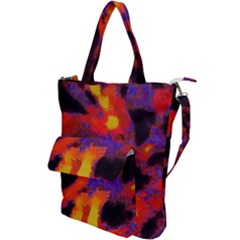 Requiem  Of The Lava  Stars Shoulder Tote Bag by DimitriosArt