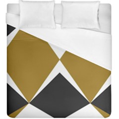 Abstract pattern geometric backgrounds   Duvet Cover (King Size)