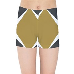 Abstract Pattern Geometric Backgrounds   Kids  Sports Shorts by Eskimos