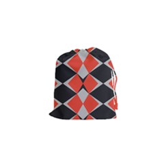 Abstract Pattern Geometric Backgrounds   Drawstring Pouch (xs) by Eskimos