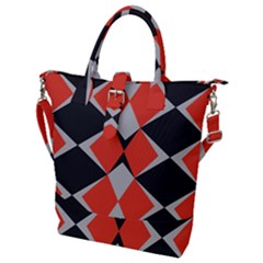 Abstract Pattern Geometric Backgrounds   Buckle Top Tote Bag by Eskimos