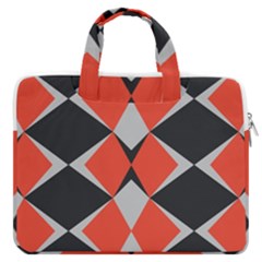 Abstract Pattern Geometric Backgrounds   Macbook Pro 16  Double Pocket Laptop Bag 