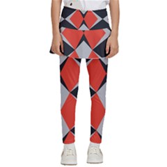 Abstract Pattern Geometric Backgrounds   Kids  Skirted Pants