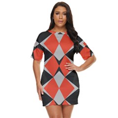 Abstract Pattern Geometric Backgrounds   Just Threw It On Dress