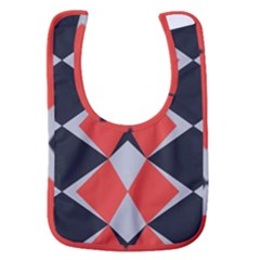 Abstract Pattern Geometric Backgrounds   Baby Bib