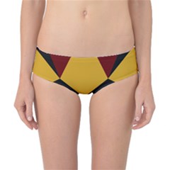 Abstract Pattern Geometric Backgrounds   Classic Bikini Bottoms by Eskimos