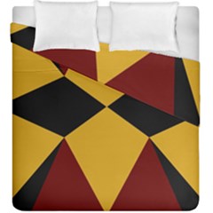 Abstract Pattern Geometric Backgrounds   Duvet Cover Double Side (king Size) by Eskimos