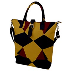 Abstract Pattern Geometric Backgrounds   Buckle Top Tote Bag by Eskimos