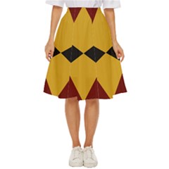 Abstract Pattern Geometric Backgrounds   Classic Short Skirt