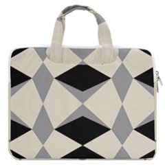 Abstract Pattern Geometric Backgrounds   Macbook Pro 16  Double Pocket Laptop Bag 