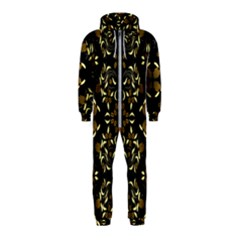 Folk flowers print Floral pattern Ethnic art Hooded Jumpsuit (Kids)