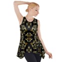 Folk flowers print Floral pattern Ethnic art Side Drop Tank Tunic View1