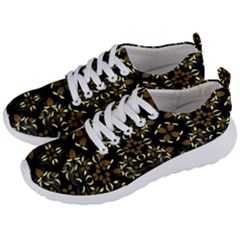 Folk Flowers Print Floral Pattern Ethnic Art Men s Lightweight Sports Shoes by Eskimos