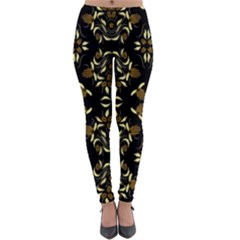 Folk flowers print Floral pattern Ethnic art Lightweight Velour Leggings