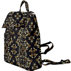 Folk flowers print Floral pattern Ethnic art Buckle Everyday Backpack