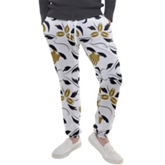 Folk Flowers Print Floral Pattern Ethnic Art Men s Jogger Sweatpants by Eskimos