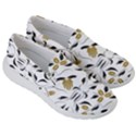 Folk flowers print Floral pattern Ethnic art Women s Lightweight Slip Ons View3