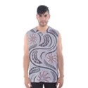 Folk flowers print Floral pattern Ethnic art Men s Basketball Tank Top View1