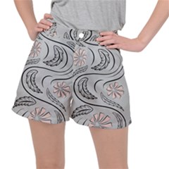 Folk Flowers Print Floral Pattern Ethnic Art Ripstop Shorts by Eskimos