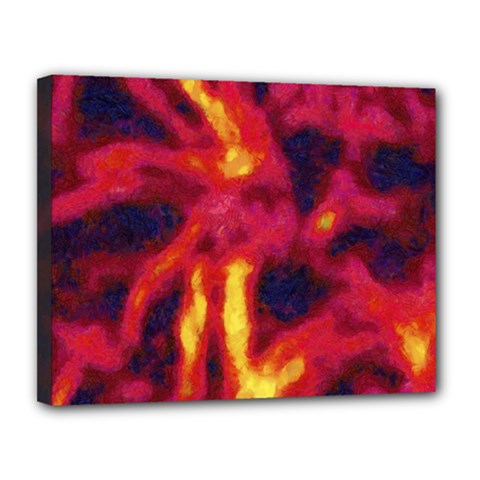 Requiem  Of The Glowing  Stars Canvas 14  X 11  (stretched) by DimitriosArt