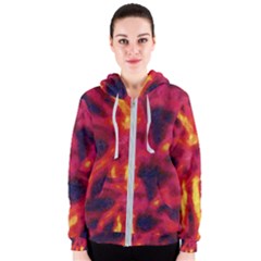 Requiem  Of The Glowing  Stars Women s Zipper Hoodie