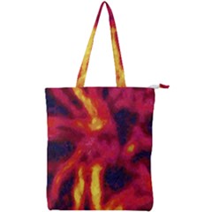 Requiem  Of The Glowing  Stars Double Zip Up Tote Bag by DimitriosArt