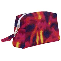 Requiem  Of The Glowing  Stars Wristlet Pouch Bag (large) by DimitriosArt