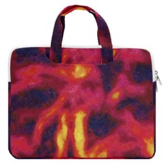 Requiem  Of The Glowing  Stars Macbook Pro13  Double Pocket Laptop Bag by DimitriosArt