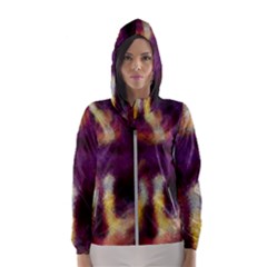 Requiem  Of The Purple Stars Women s Hooded Windbreaker