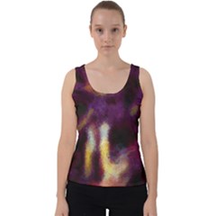 Requiem  Of The Purple Stars Velvet Tank Top by DimitriosArt