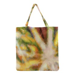 Requiem  Of The Yellow Stars Grocery Tote Bag by DimitriosArt