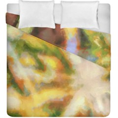 Requiem  Of The Yellow Stars Duvet Cover Double Side (king Size) by DimitriosArt