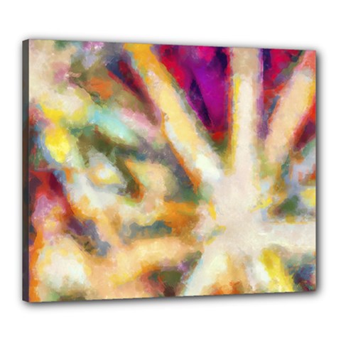 Requiem  Of The Rainbow Stars Canvas 24  X 20  (stretched) by DimitriosArt