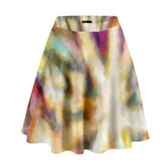 Requiem  Of The Rainbow Stars High Waist Skirt by DimitriosArt