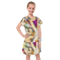 Requiem  Of The Rainbow Stars Kids  Drop Waist Dress by DimitriosArt