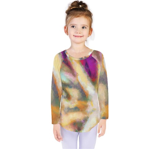 Requiem  Of The Rainbow Stars Kids  Long Sleeve Tee by DimitriosArt