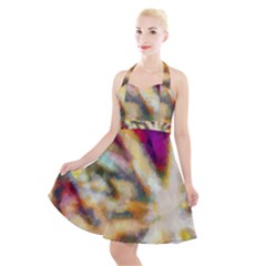 Requiem  Of The Rainbow Stars Halter Party Swing Dress  by DimitriosArt