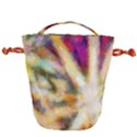 Requiem  of the rainbow stars Drawstring Bucket Bag View2