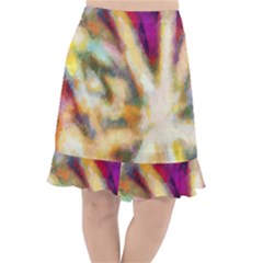 Requiem  Of The Rainbow Stars Fishtail Chiffon Skirt by DimitriosArt