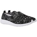 Charcoal Mandala Men s Slip On Sneakers View3