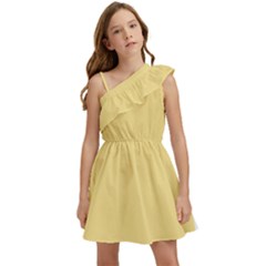 Popcorn Kids  One Shoulder Party Dress