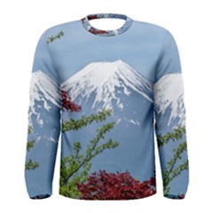 Mountain-mount-landscape-japanese Men s Long Sleeve Tee