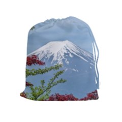 Mountain-mount-landscape-japanese Drawstring Pouch (xl) by Sudhe