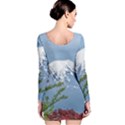 Mountain-mount-landscape-japanese Long Sleeve Velvet Bodycon Dress View2