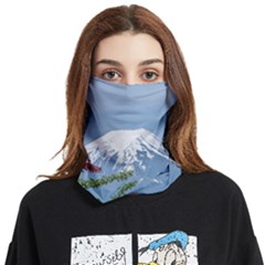 Mountain-mount-landscape-japanese Face Covering Bandana (two Sides) by Sudhe